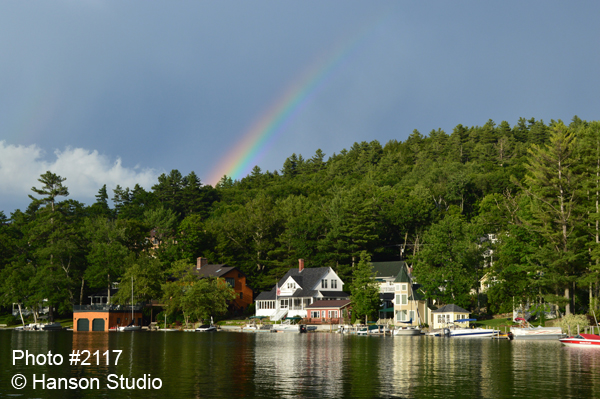 Sunapee, NH - Sunapee Harbor Rainbow
